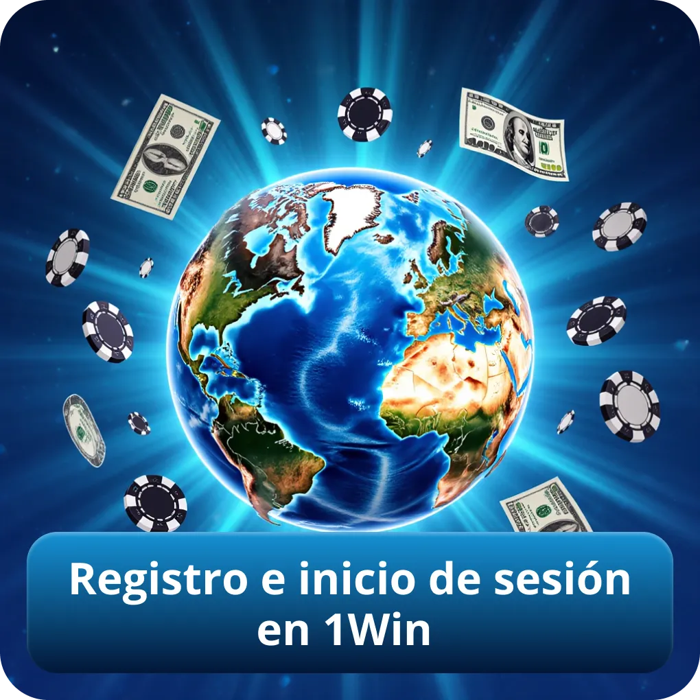 Registro e inicio de sesión en 1Win